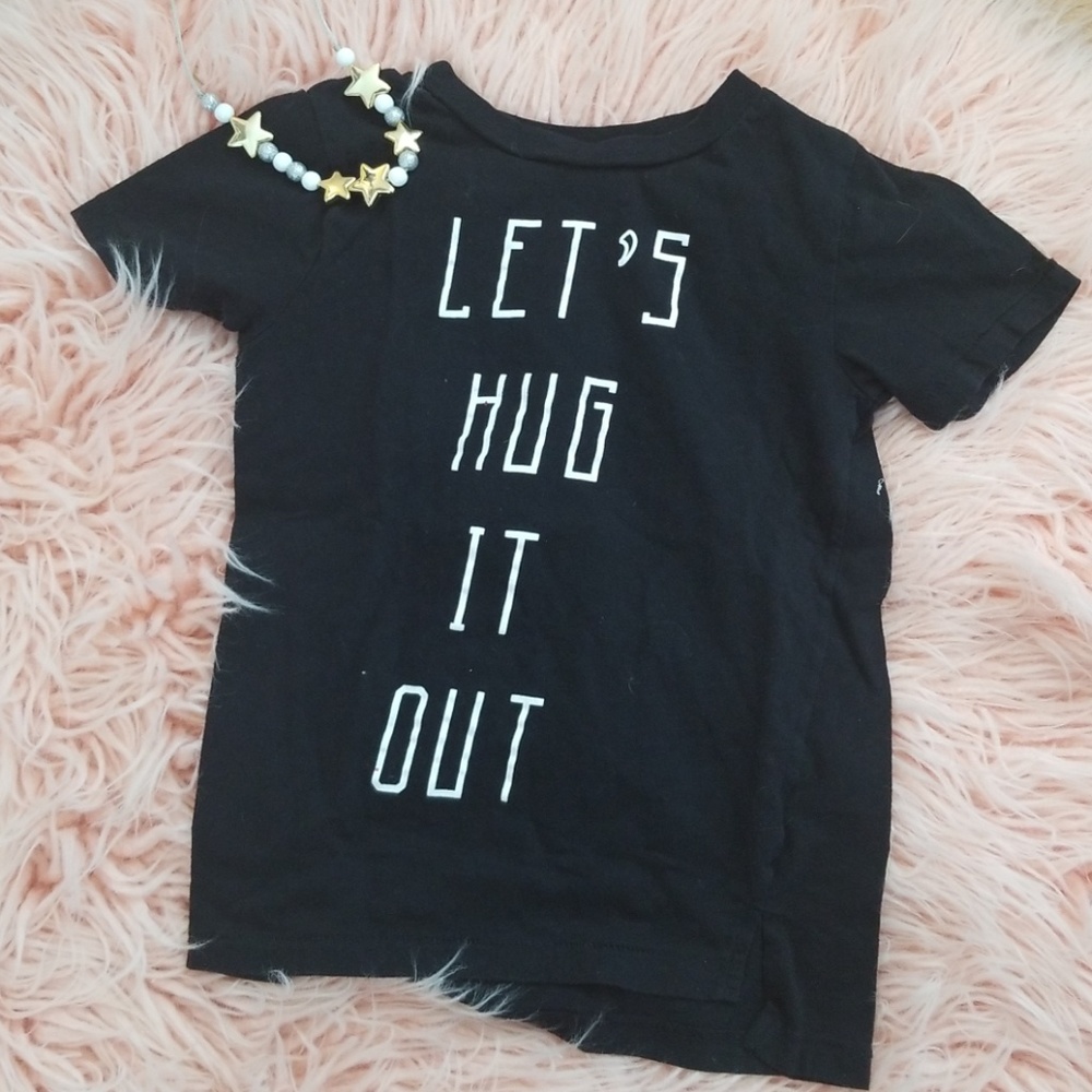 Kind Is Cool "Let's Hug It Out" t-shirt